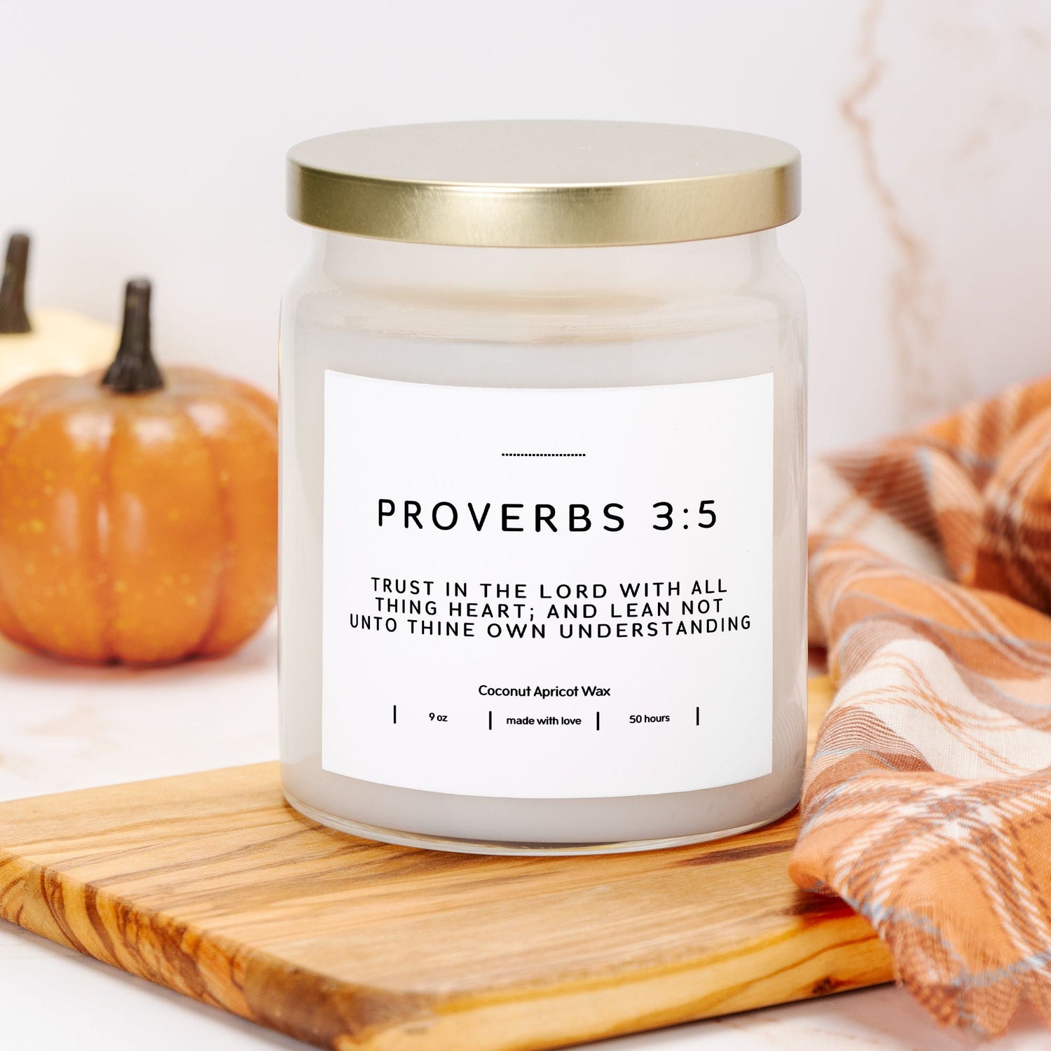 9 oz Scripture Candles