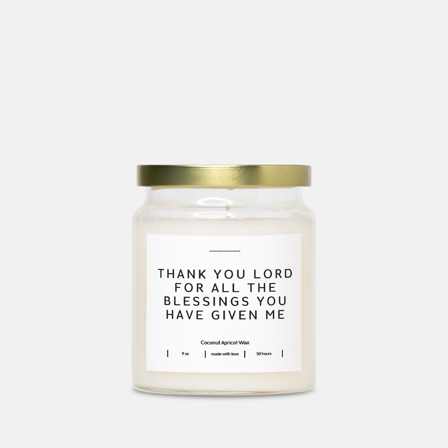 Thank you for the Blessings 9oz Candle