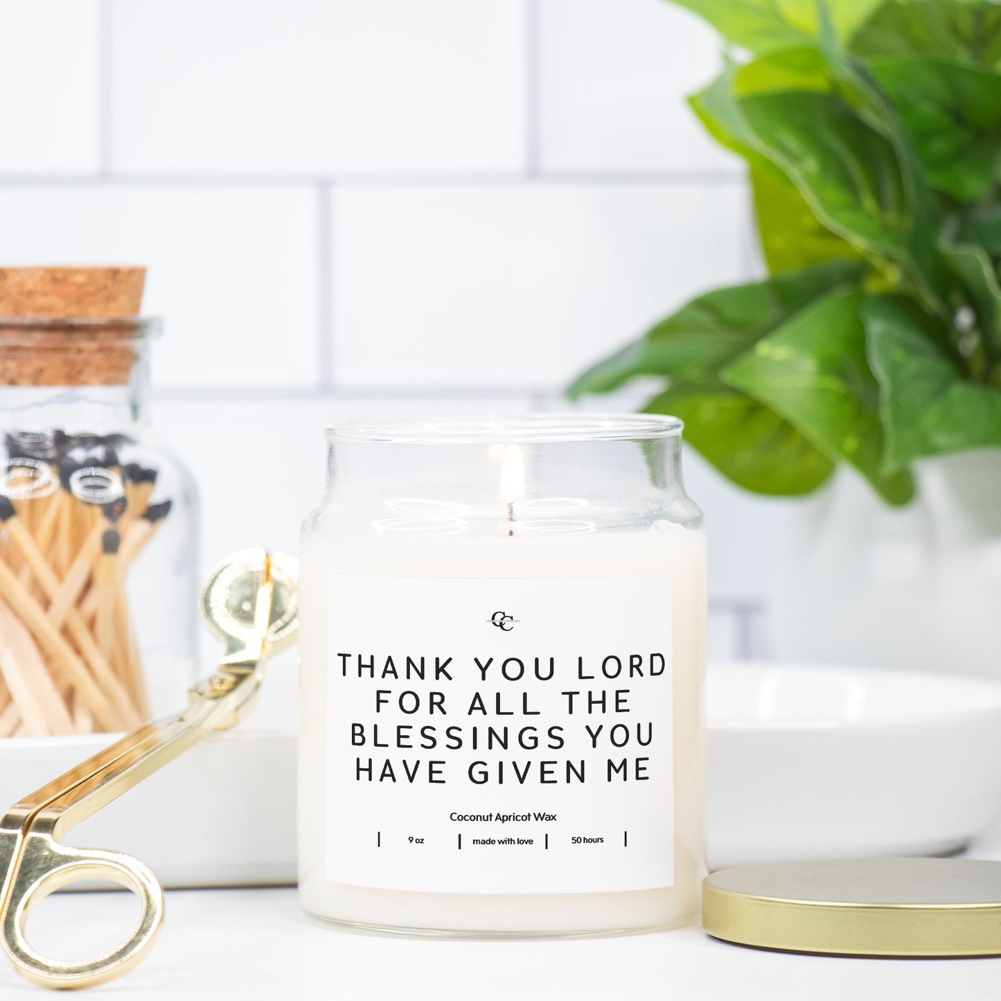 Thank you for the Blessings 9oz Candle