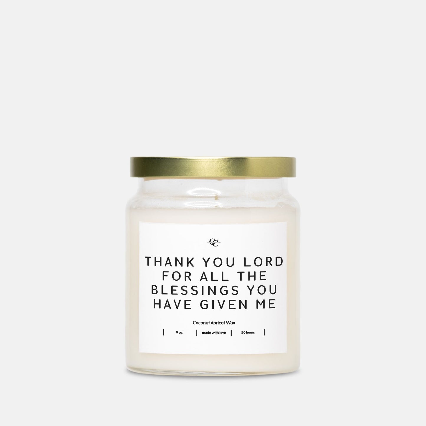 Thank you for the Blessings 9oz Candle